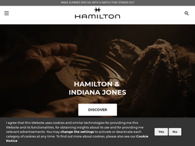 'hamiltonwatch.com' screenshot