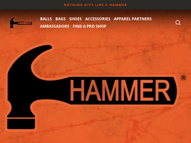 'hammerbowling.com' screenshot