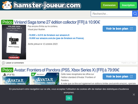 'hamster-joueur.com' screenshot