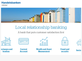 'handelsbanken.co.uk' screenshot