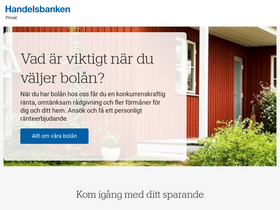 'handelsbanken.se' screenshot