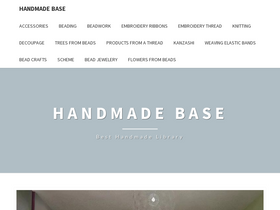 'handmadebase.com' screenshot