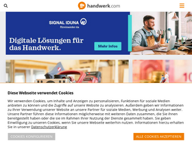 'handwerk.com' screenshot