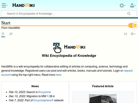 'handwiki.org' screenshot