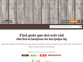 'handyman.dk' screenshot