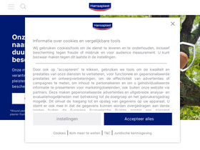 'hansaplast.nl' screenshot