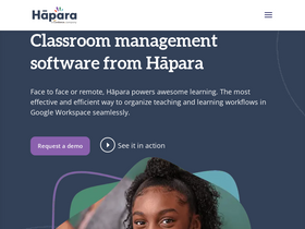 'hapara.com' screenshot