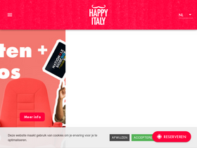 'happyitaly.nl' screenshot