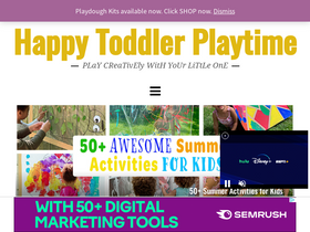 'happytoddlerplaytime.com' screenshot