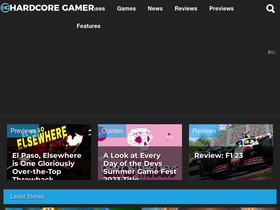 'hardcoregamer.com' screenshot