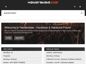 'harderstate.com' screenshot