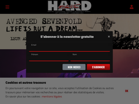 'hardforce.com' screenshot