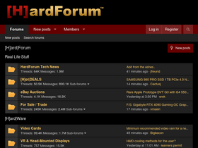'hardforum.com' screenshot