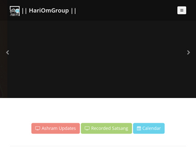 'hariomgroup.org' screenshot