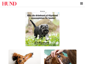 'harligahund.se' screenshot