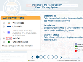'harriscountyfws.org' screenshot