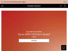 'harryrosen.com' screenshot