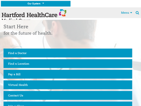 'hartfordhealthcaremedicalgroup.org' screenshot