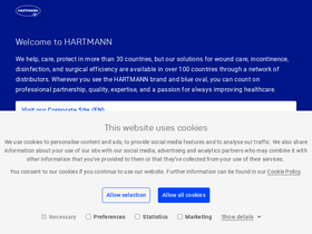 'hartmann.info' screenshot