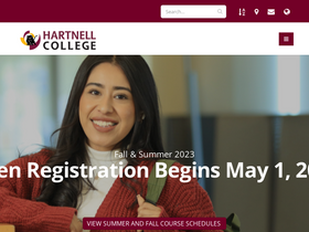 'hartnell.edu' screenshot