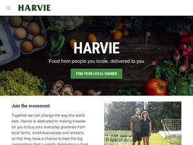'harvie.farm' screenshot