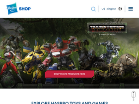 'hasbro.com' screenshot