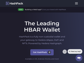 'hashpack.app' screenshot