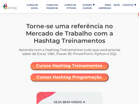 'hashtagtreinamentos.com' screenshot