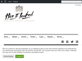 'hasitleaked.com' screenshot