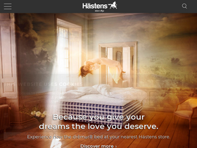 'hastens.com' screenshot