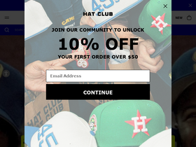 'hatclub.com' screenshot