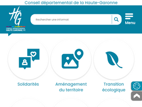 'haute-garonne.fr' screenshot