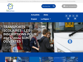 'hautsdefrance.fr' screenshot