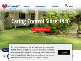 'havahart.com' screenshot
