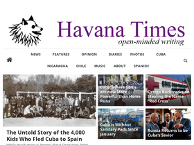 'havanatimes.org' screenshot