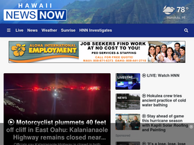 'hawaiinewsnow.com' screenshot