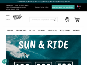 'hawaiisurf.com' screenshot