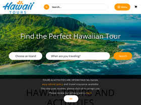 'hawaiitours.com' screenshot