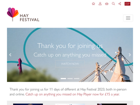 'hayfestival.com' screenshot