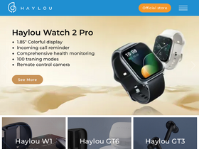 'haylou.info' screenshot