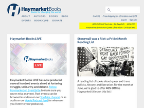 'haymarketbooks.org' screenshot