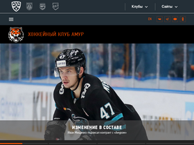 'hcamur.ru' screenshot