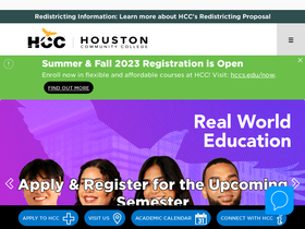 'hccs.edu' screenshot