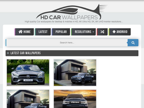'hdcarwallpapers.com' screenshot