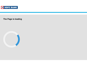 'hdfcbank.com' screenshot