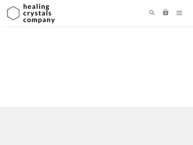 'healingcrystalsco.com' screenshot