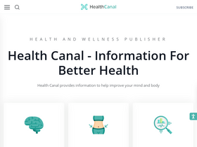 'healthcanal.com' screenshot