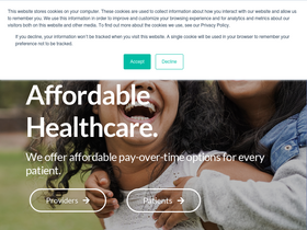 'healthcarefinancedirect.com' screenshot