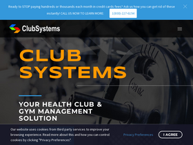 'healthclubsystems.com' screenshot