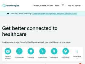 'healthengine.com.au' screenshot